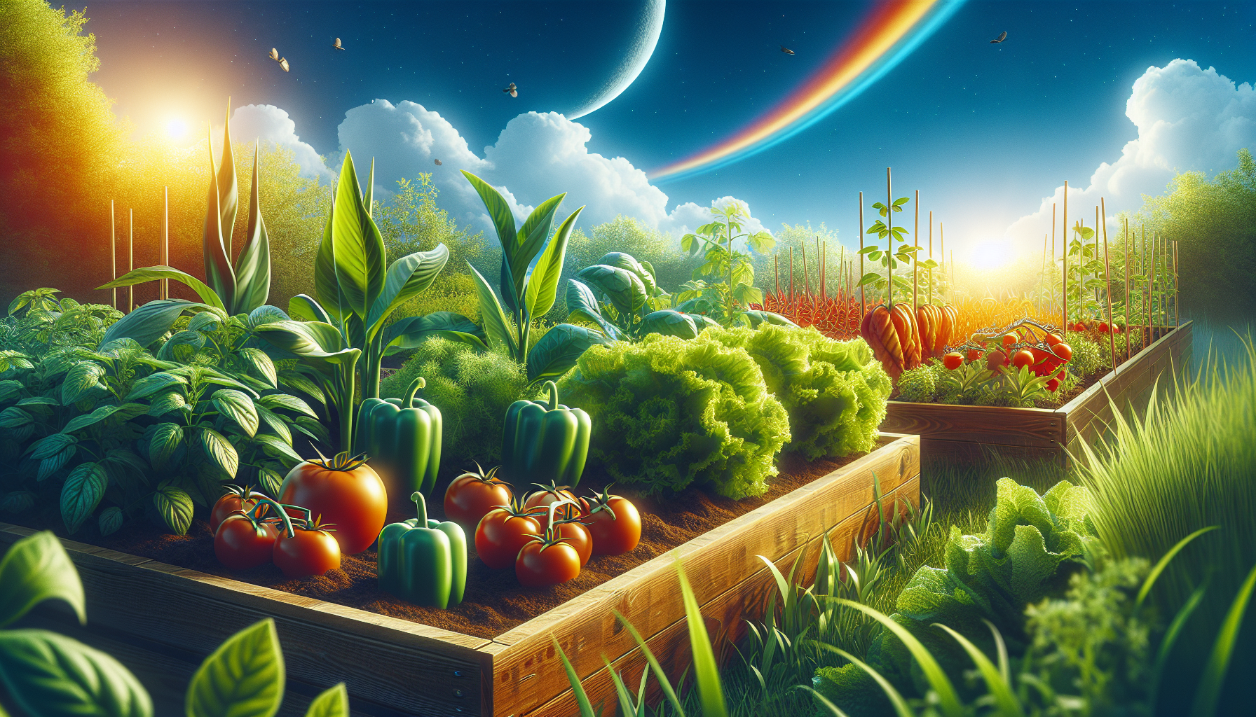 Variedades de verduras frescas adaptadas al clima listas para cosechar