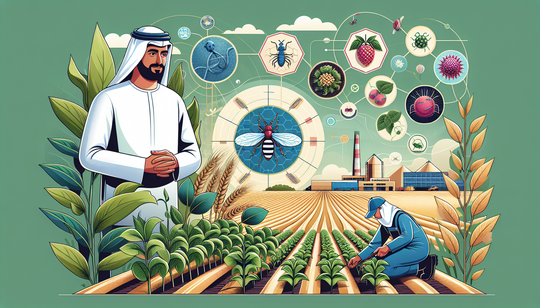 Visual guide for pest management