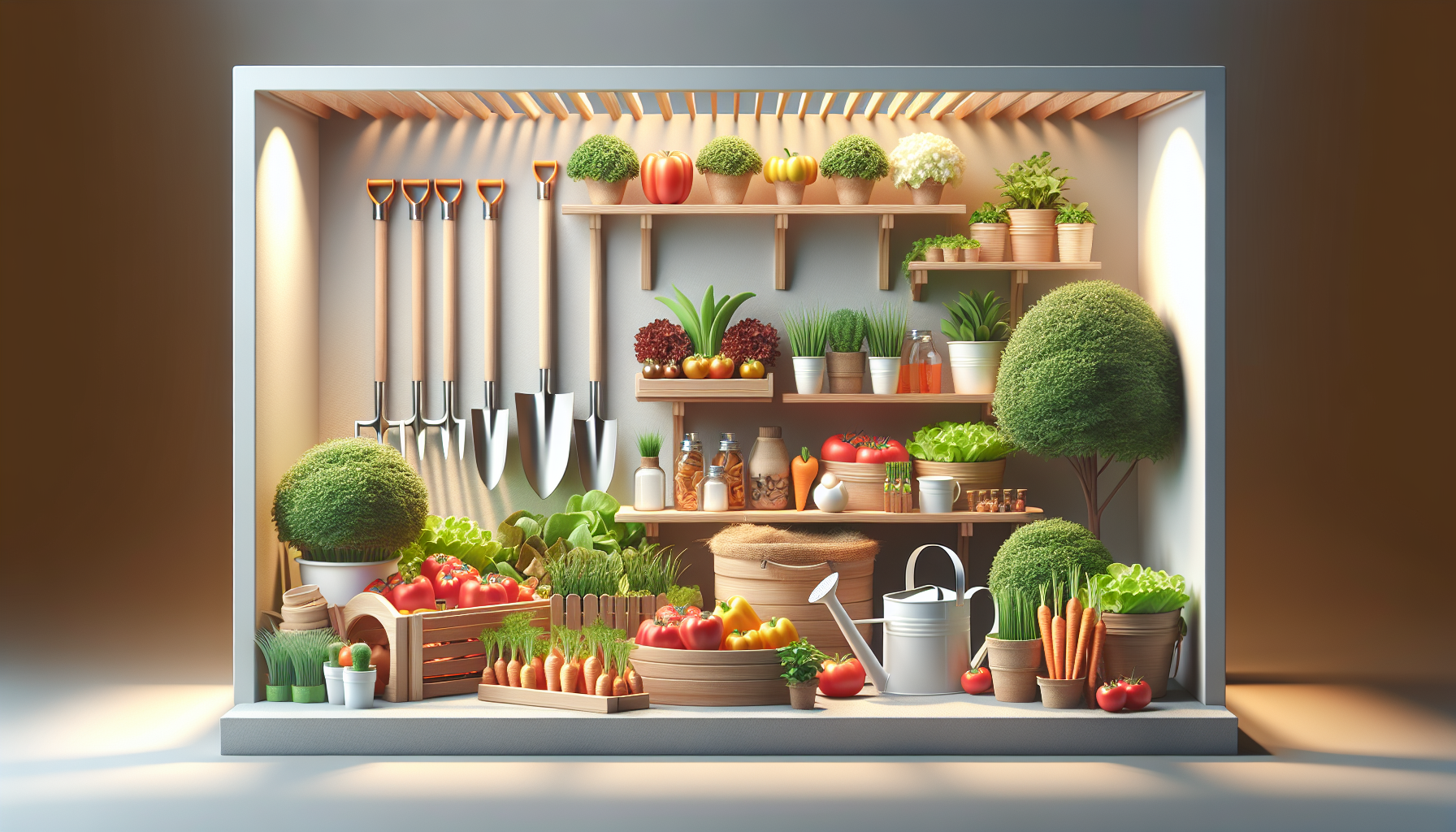 Garden layout and design for vegetable gardening guides